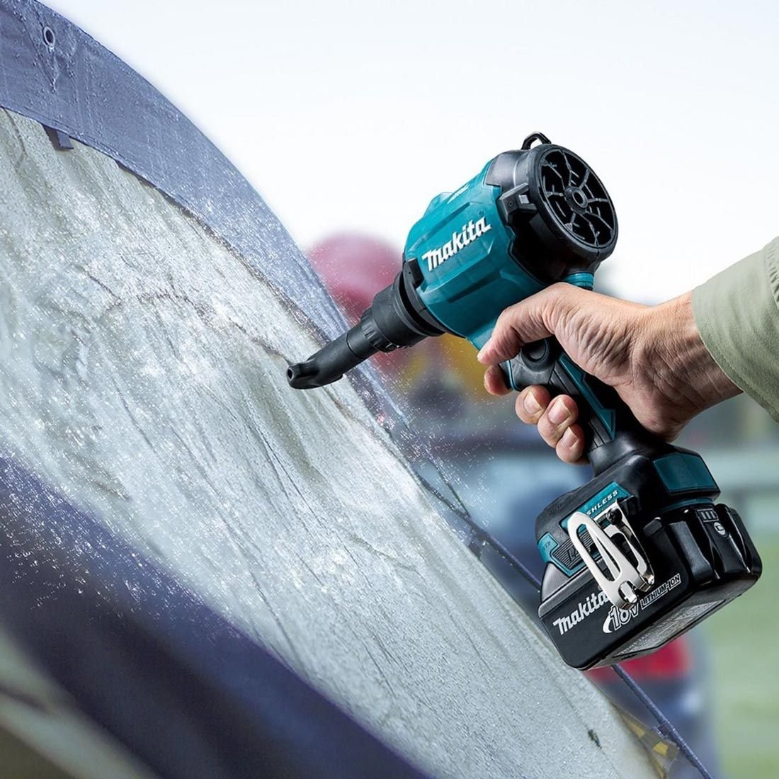 Makita DAS180RT 18v LXT Akku bürstenlos Gebläse inkl. 1x 5.0Ah Akku – Bild 8