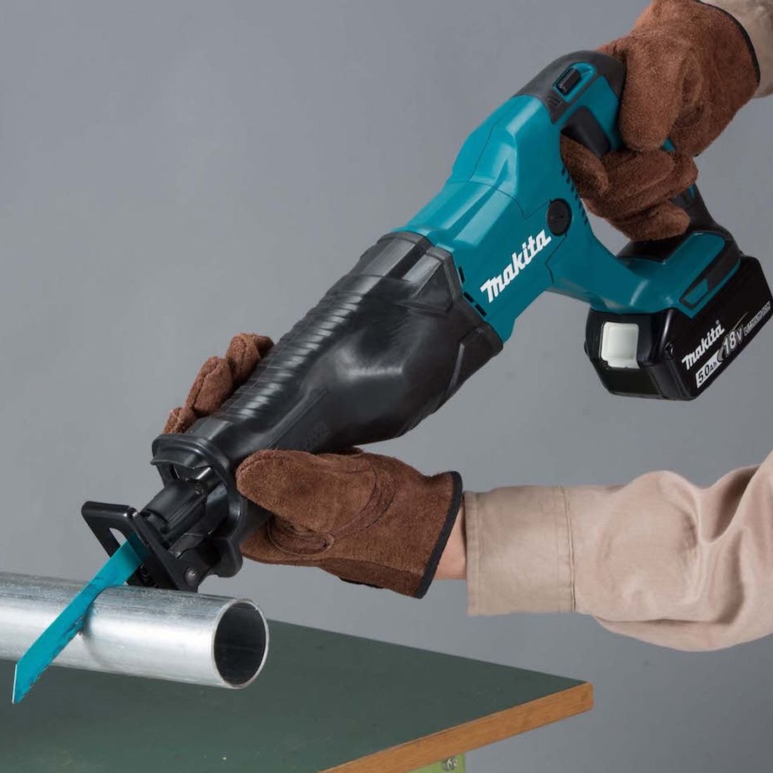 Makita DJR186RTE 18v LXT Akku Säbelsäge inkl. 2x 5.0Ah Akkus – Bild 7
