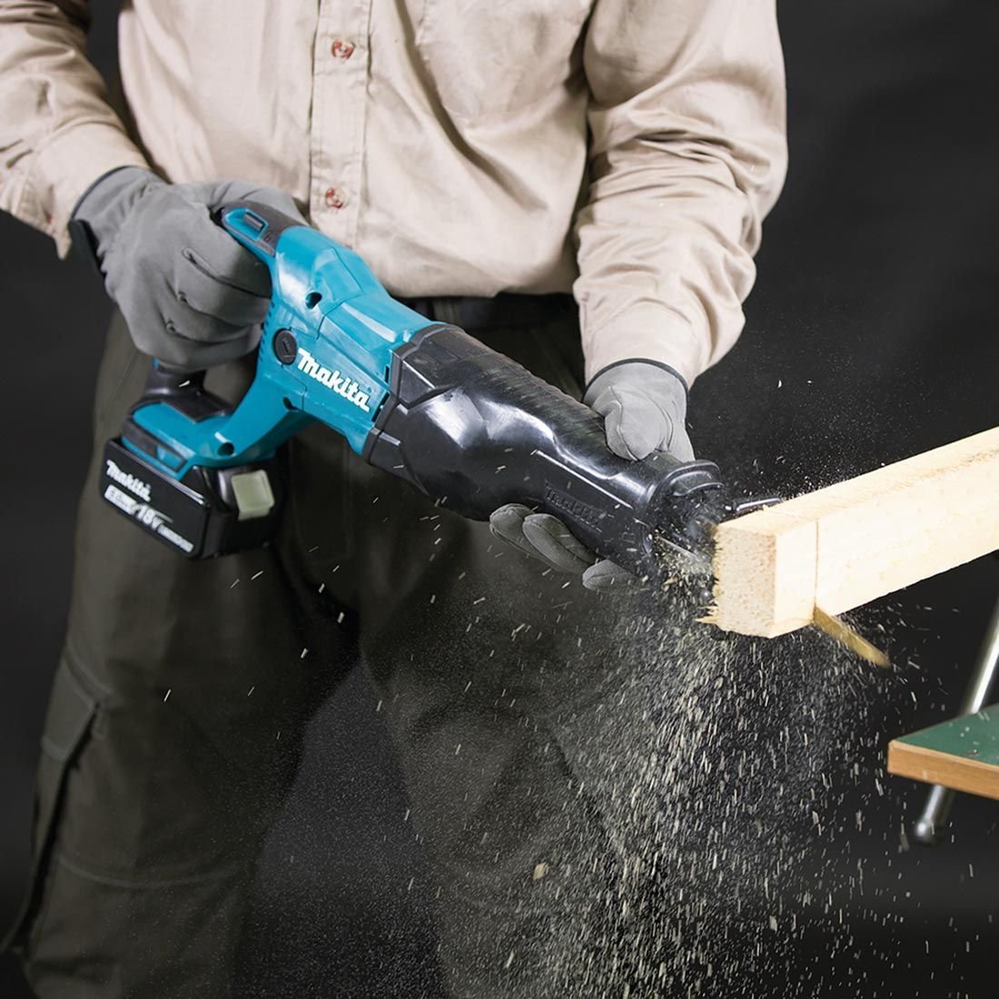 Makita DJR186RTE 18v LXT Akku Säbelsäge inkl. 2x 5.0Ah Akkus – Bild 6