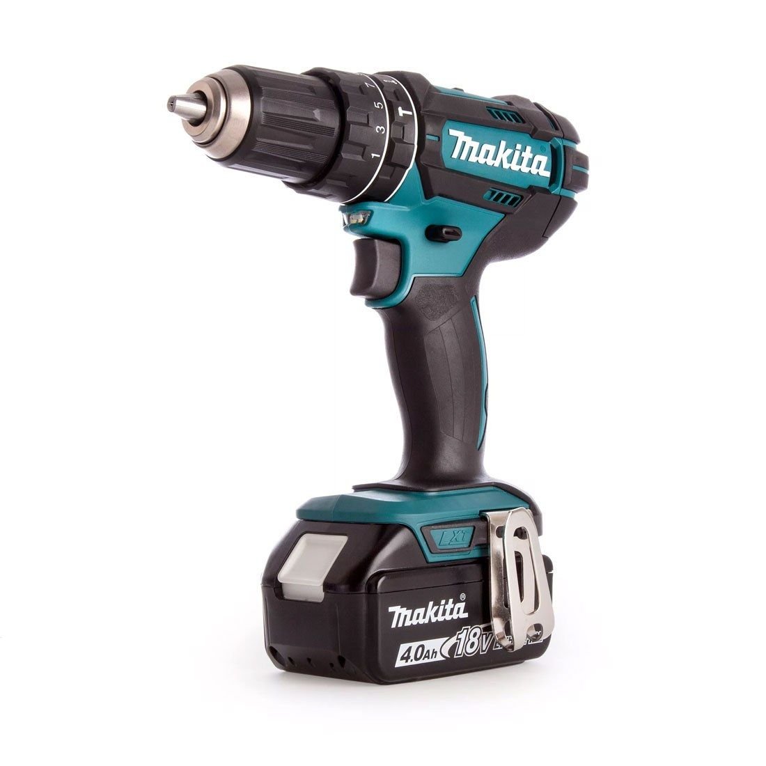 Makita DLX2131MJ1 18v Akku 2 teilig Kit DHP482 Combi + DTD152 Schlagschrauber inkl. 3x 4Ah Akkus – Bild 2
