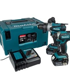 Makita DLX2145TJ 18v Akku Doppelset DHP458 Schlagbohrschrauber & DTD152 Schlagschrauber inkl. 2x 5.0Ah Akkus