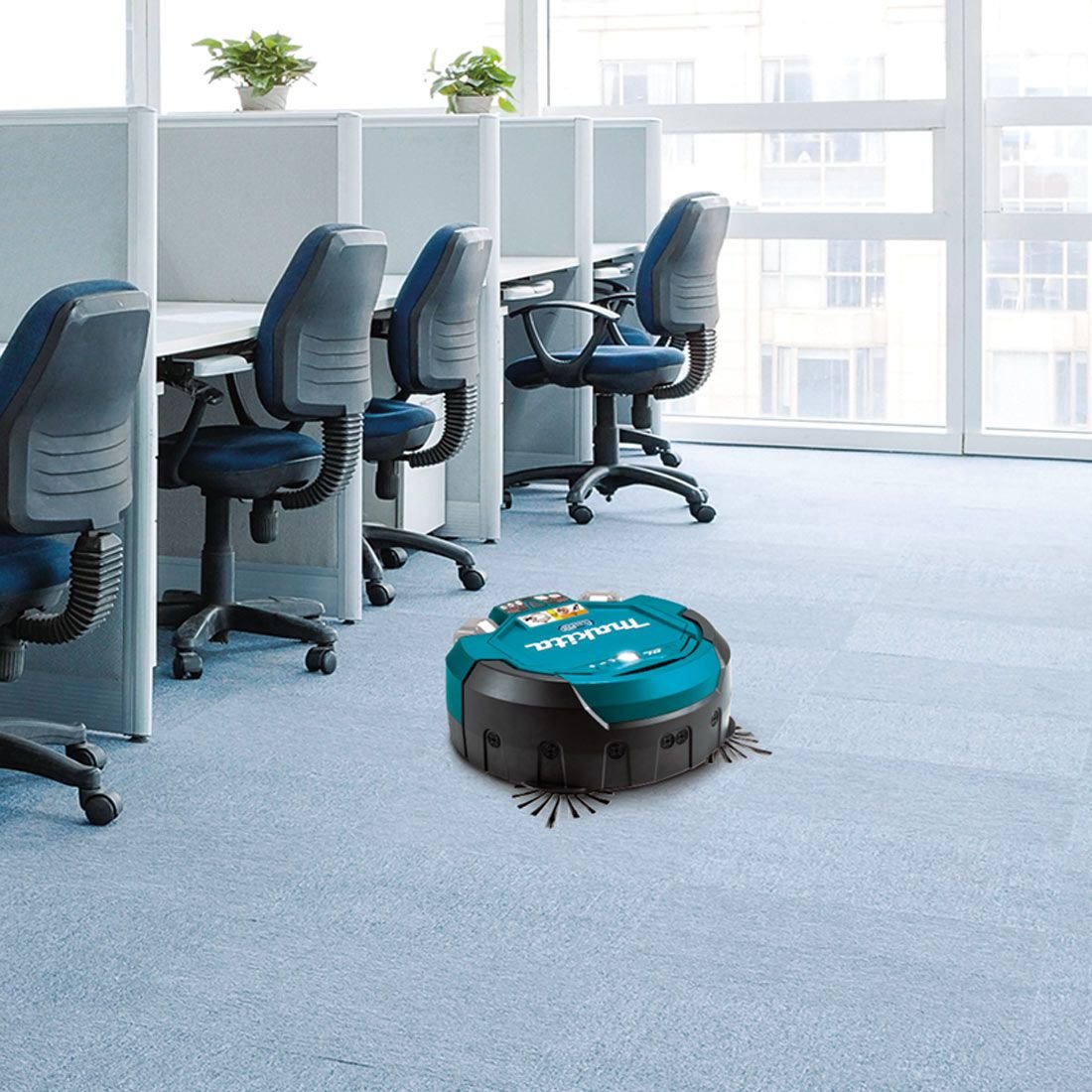 Makita DRC200Z 18v LXT bürstenlos Robotic Staubsauger ohne Akku und Ladegerät – Bild 12