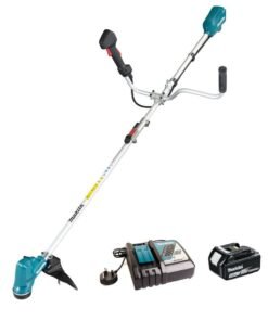 Makita DUR191URT8 18v LXT bürstenlos Split-Shaft U-Handle Rasentrimmer inkl. 1x 5.0Ah Akku