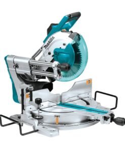 Makita LS1019L 260mm 10″ beidseitig neigbare Zug-Kapp- und Gehrungs Gehrungssäge mit Laser