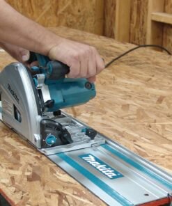 Makita SP6000J2 Tauchsäge 165mm inkl. 2x Führungsschienen, Verbindungsstück & Makpac Case – Bild 5