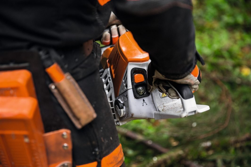 STIHL MS 500i Benzin-Motorsäge | 3/8″ RS Schneidgarnitur 50 cm – Bild 4