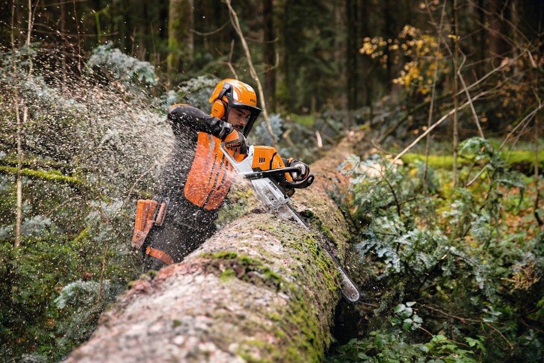 STIHL MS 500i Benzin-Motorsäge | 3/8″ RS Schneidgarnitur 50 cm – Bild 5