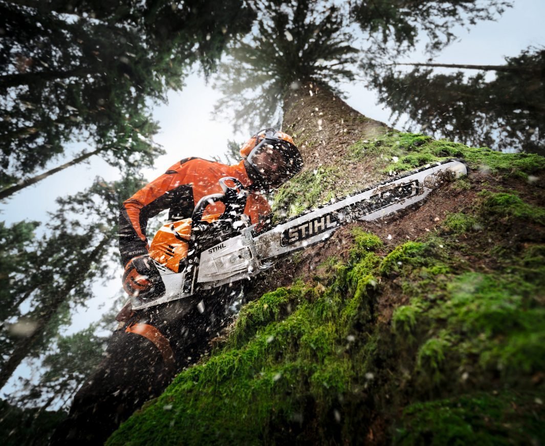 STIHL MS 500i Benzin-Motorsäge | 3/8″ RS Schneidgarnitur 50 cm – Bild 6
